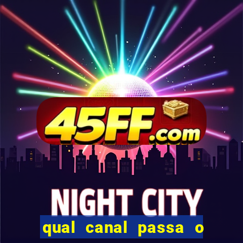 qual canal passa o jogo do inter hoje